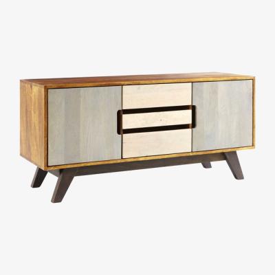 The Range Solid Mango Wood Plasma Unit - Multicolour