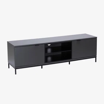 The Range Alphason Chaplin 1600mm TV Cabinet  - Charcoal