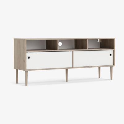 The Range Rome 2-Sliding Door TV-Unit - White