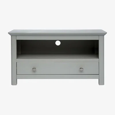 The Range Elgin TV Unit Glass Top With 1 Drawer