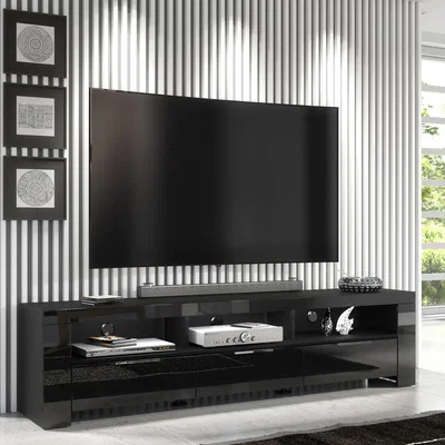 The Range Phantom 10B TV Stand - White LED