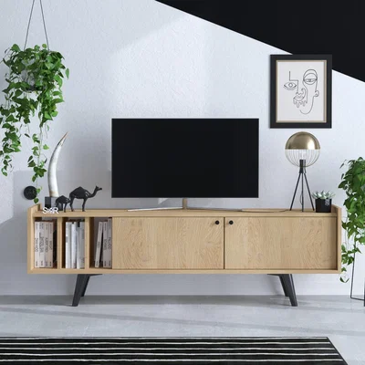 The Range Seramood Jasmine - TV Stand - Oak