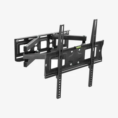 The Range Television Bracket - 26-75" Screens, Extendable, Tilt, Swivel, Width-Adjustable - Black