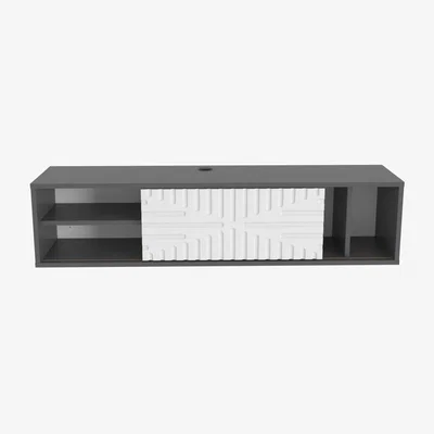 The Range Teo TV Stand - Oak White