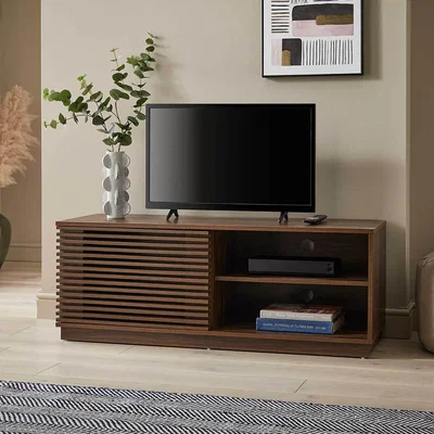 The Range Walnut Effect TV Unit - Brown