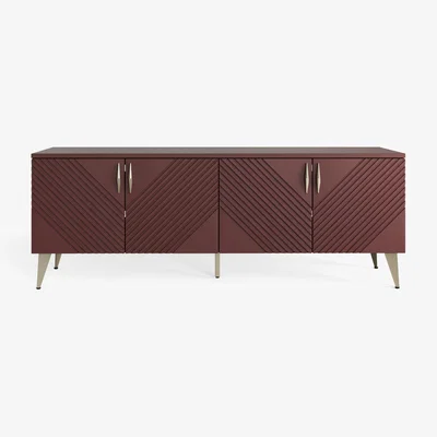 The Range Ava 1500 Tv Cabinet  - Mulberry