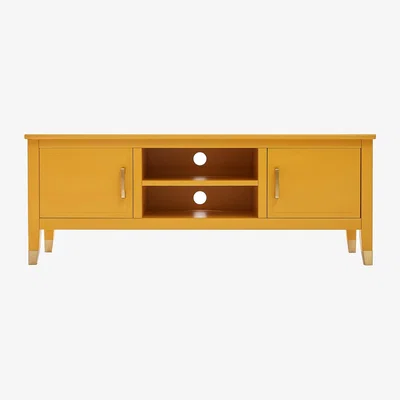The Range Palazzi 2 Door TV Stand - Mustard