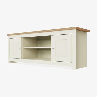 The Range Lisbon Tv Unit 2 Doors - Cream