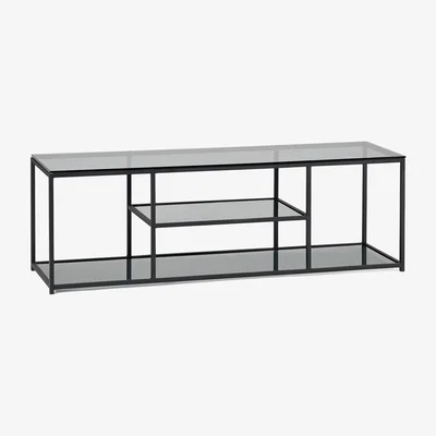 The Range Chicago Tv Unit - Smoked Glass