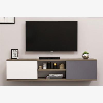 The Range Ayze Asma TV Unit - Walnut, Anthracite, White