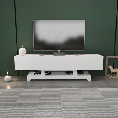 The Range Tera 160cm Wide TV Stand and Media Console - White