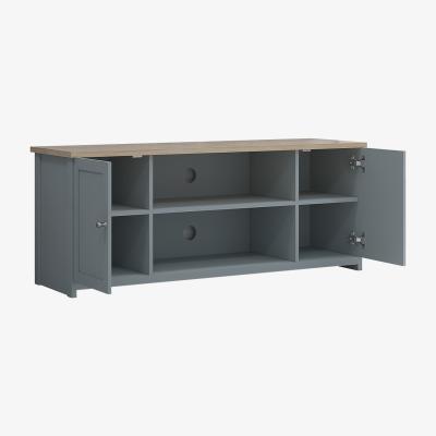The Range Traditional Grey Large TV Unit - Grey