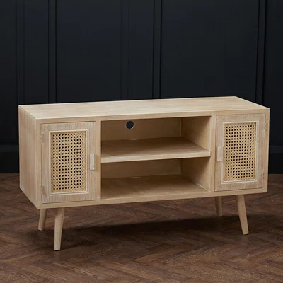 The Range Toulouse TV Unit - Washed Oak