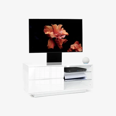 The Range Gallus TV Cabinet with Mounting Arm - White
