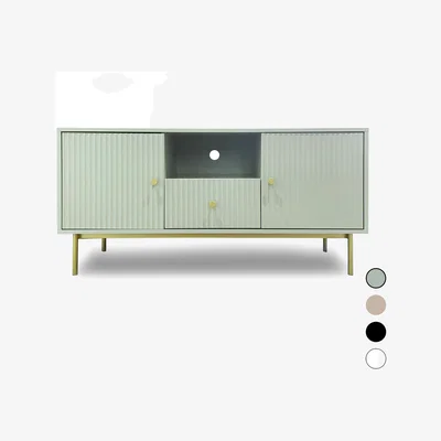 The Range Devon Modern TV Unit  - Grey