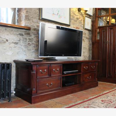 The Range La Roque Widescreen Television Cabinet - Rich Mahogany