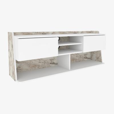 The Range Picas 160cm Modern Media Stand for Tvs up to 72" - White