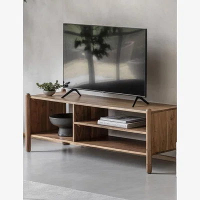 Rose & Grey Jaxon Retro Media Unit