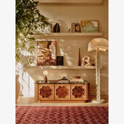 Soho Home Barrett Media Unit, Napoli Green Marble