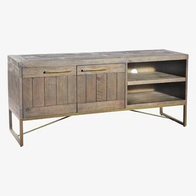 Teddy Beau Rowico Cabinet Dalton Nutmeg Antique Bronze TV Unit Cabinet