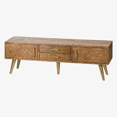 Teddy Beau Hill TV Unit Havana Gold Large