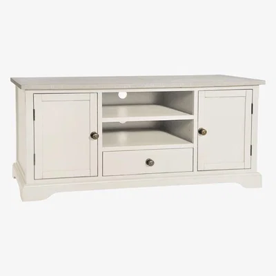 Teddy Beau Rowico Dania French Ivory Tv Cabinet