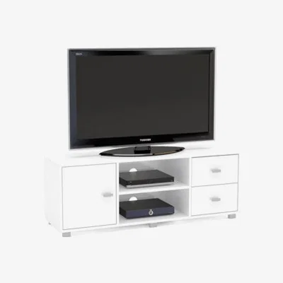 Teddy Beau Birlea Covent Tv Unit White