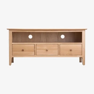 Woods Furniture Trento Oak Large TV Cabinet