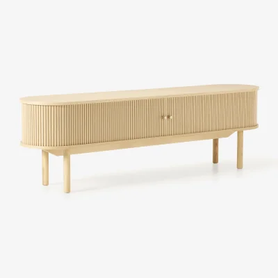 Westwing TV Stand Calary with Fluted Front