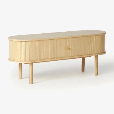 Westwing Lowboard Calary with Fluted Front