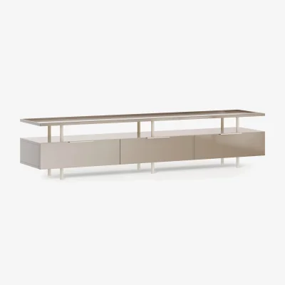 Westwing High-Gloss Lowboard Lennie