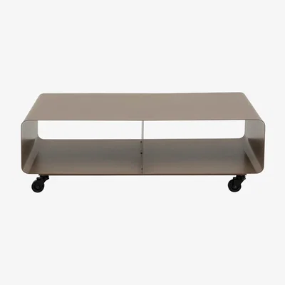 Westwing Metal Lowboard Lounge M with Wheels