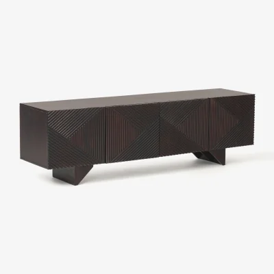 Westwing Mango Wood Lowboard Louis