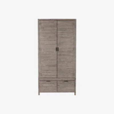 Arighi Bianchi Camia Grey Double Wardrobe