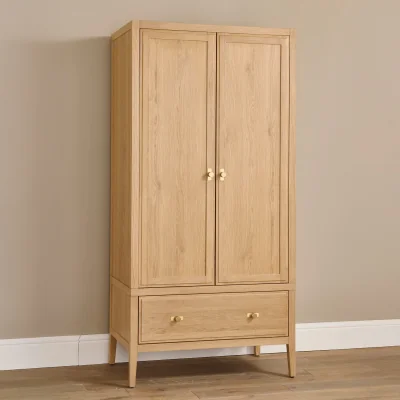 Arighi Bianchi Shelby 1 Drawer Wardrobe