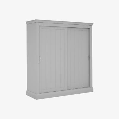 Barker and Stonehouse Helmsley 2 Door Sliding Wardrobe, Urban Grey