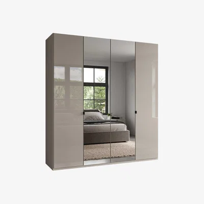 Barker and Stonehouse Monticello 4 Door Hinged Wardrobe | Barker & Stonehouse