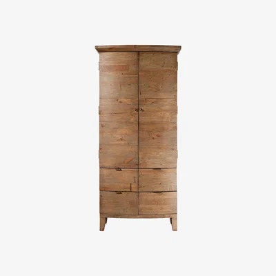 Barker and Stonehouse Rye Reclaimed Wood Small Double Wardrobe