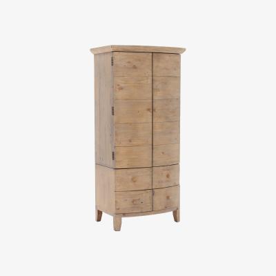 Barker and Stonehouse Lewes Reclaimed Wood Small Wardrobe, Brown | Barker & Stonehouse