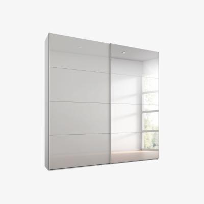 Barker and Stonehouse Moritz 2 Sliding Door 181x210x62cm Ward , Grey Wood | Barker & Stonehouse