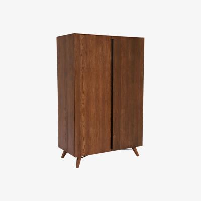 Barker and Stonehouse Legna Double Wardrobe, Brown Oak Wood | Barker & Stonehouse