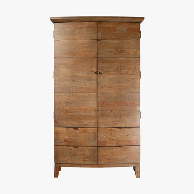 Barker and Stonehouse Rye Relcaimed Wood Large Double Wardrobe