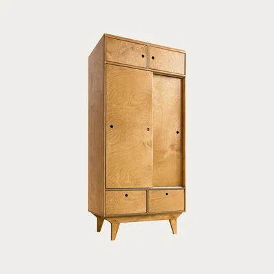 Bombinate.com Oak Fryga Wardrobe