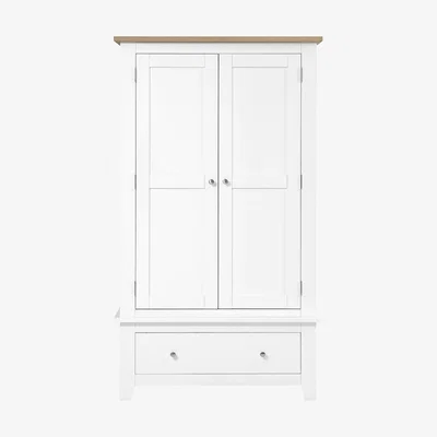 The Cotswold Company Chester Pure White NEW Gents Wardrobe