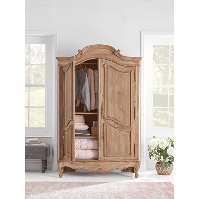 Cox and Cox NEW Delphine Reclaimed Wood Wardrobe
