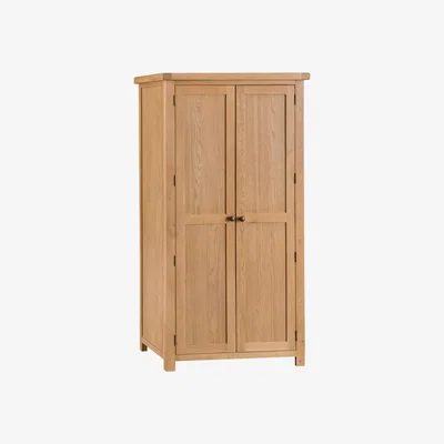 Chiltern Oak Furniture Winchester Oak Double Wardrobe