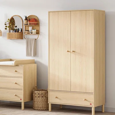 Cuckooland Vox Tela Two Door Wardrobe - Oak