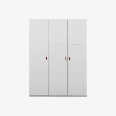 Cuckooland Lifetime Customisable 3 Door Wardrobe - Lifetime White