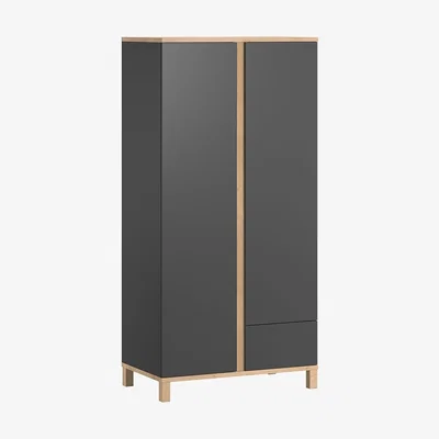 Cuckooland Vox Altitude Double Wardrobe - Graphite