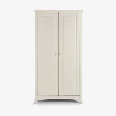 Cuckooland Julian Bowen Cameo 2 Door Wardrobe in Stone White
